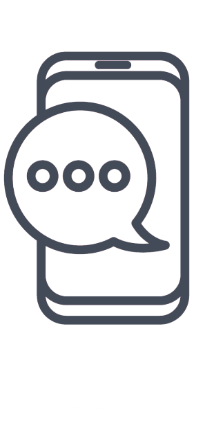 chat icon extra medium bottom