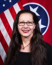 Photo of Angela Carr from the Military Department