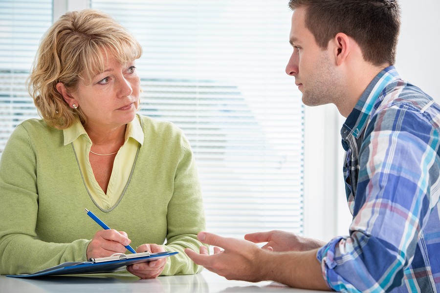 Teenager Having a Therapy Session