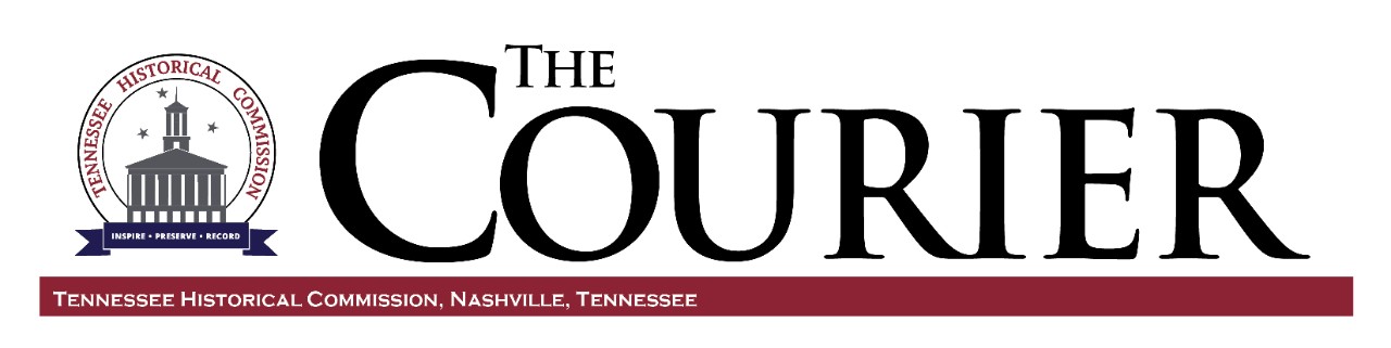 Header of the Courier, the Tennessee Historical Commission's newsletter Header of the Courier, the Tennessee Historical Commission's newsletter