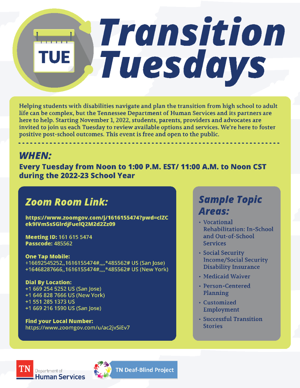 Transition Tuesdays flyer_Final Transition Tuesdays flyer_Final