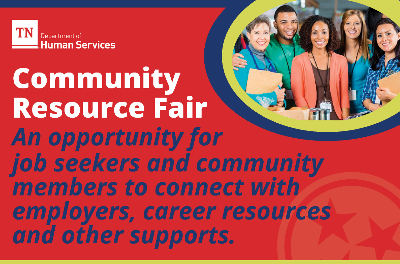 Community Resource Fair Decorative Graphic