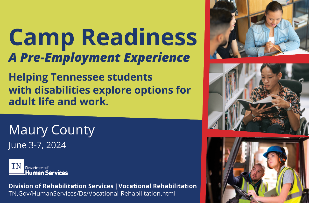 Maury County Twitter Pre-Employment Summer Camp 2024 Decorative Graphic