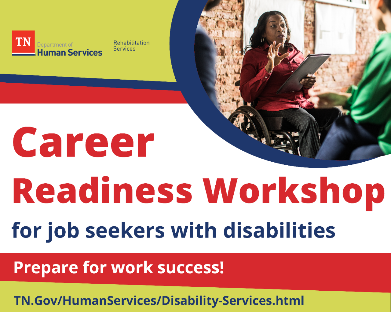 Career Readiness Workshop Social Post A Decorative image