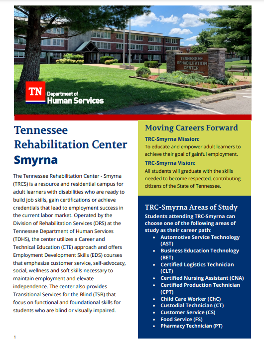 Tennessee Rehabilitation Center Smyrna