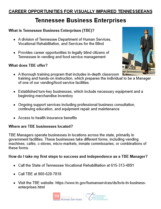 Tennessee Business Enterprise Fact Sheet