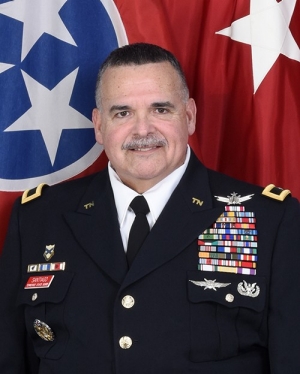 Brig. Gen. (Tenn.) Juan R. Santiago Brig. Gen. (Tenn.) Juan R. Santiago command photo