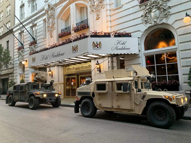 Members of the Tennessee National Guard’s 251st Military Police Company, from Lexington, secure an area of New Orleans, while activated in response to Hurricane Ida. Tennessee Guardsmen traveled to Louisiana to supplement law enforcement and conduct recovery and relief operations after the category 4 hurricane caused major damage and flooding along Louisiana’s coastline. (submitted photo) Members of the Tennessee National Guard’s 251st Military Police Company, from Lexington, secure an area of New Orleans, while activated in response to Hurricane Ida. Tennessee Guardsmen traveled to Louisiana to supplement law enforcement and conduct recovery and relief operations after the category 4 hurricane caused major damage and flooding along Louisiana’s coastline. (submitted photo)