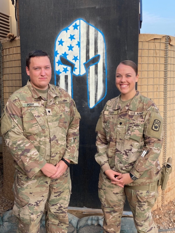 Specialists Jacob and Mahala Perry