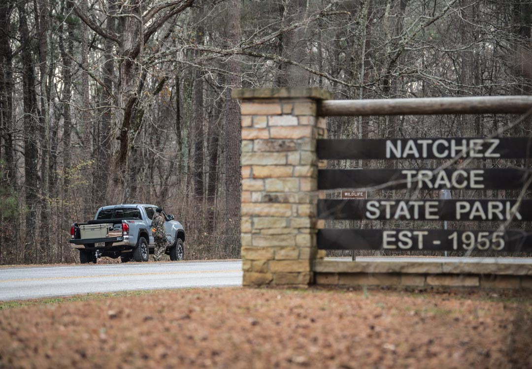 TN State Parks Natchez Trace Sign TN State Park