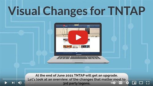 Visual Changes for TNTAP Visual Changes for TNTAP
