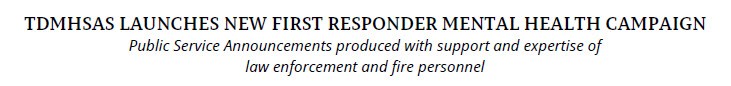 Link to pdf for TDMHSAS New First responder Mental Health Campaign
