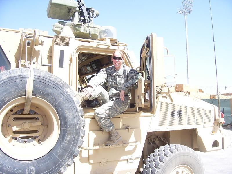 Image of Shanna Shanna Chevalier during her military service