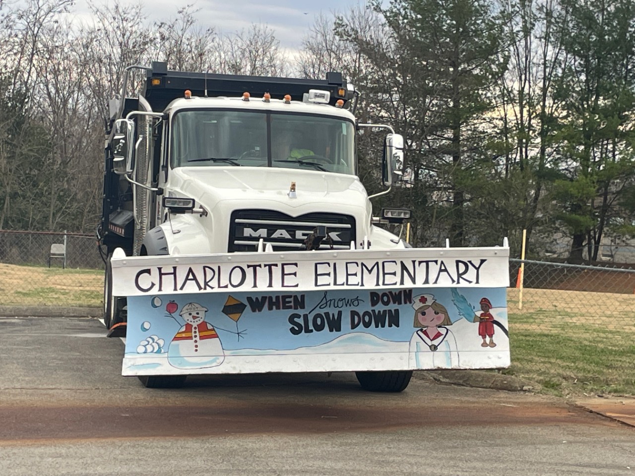 Image shows snowplow Image shows snowplow