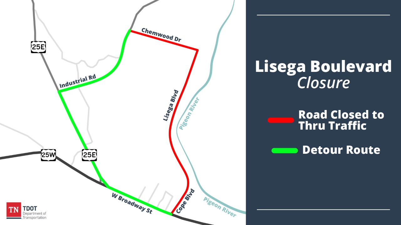 Lisega Blvd Closure - v1 Lisega Blvd Closure - v1