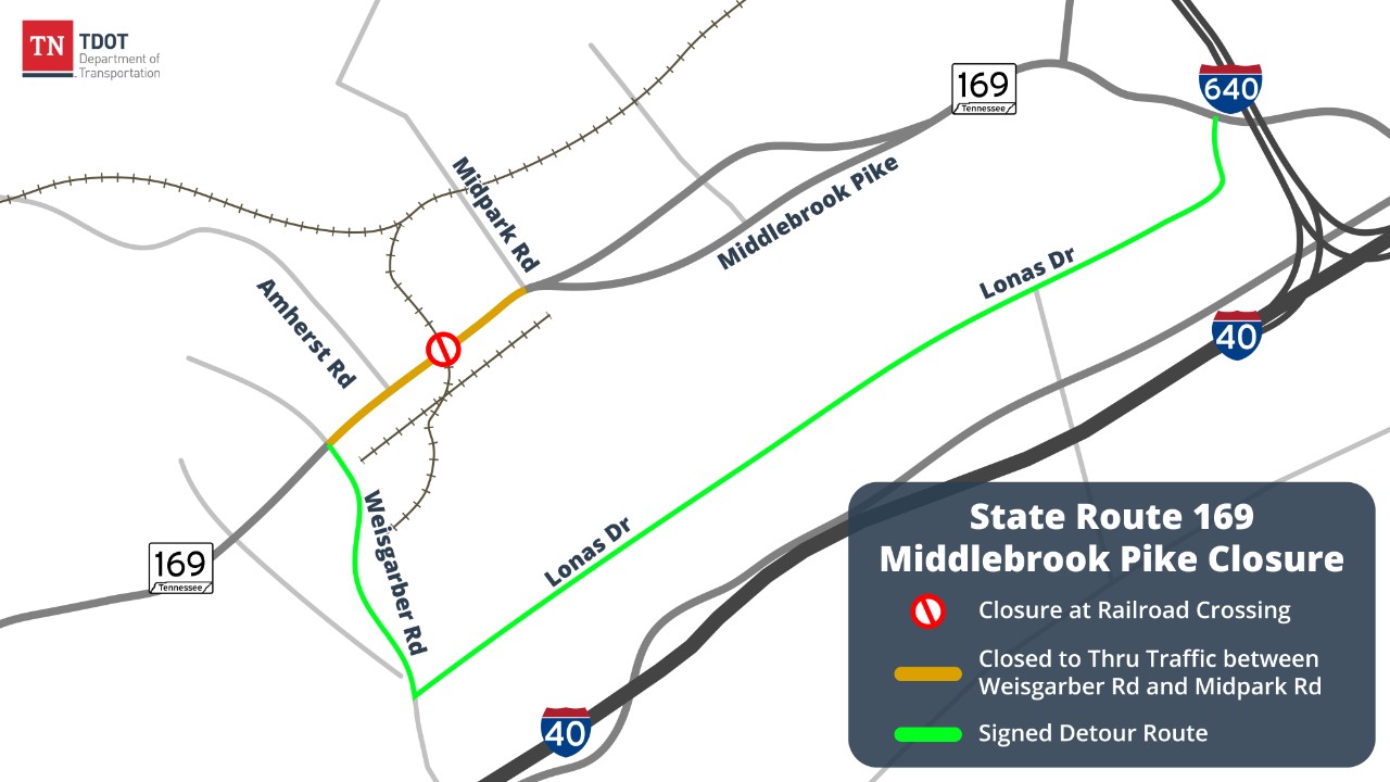 SR169 Middlebrook Pike Closure - v1 SR169 Middlebrook Pike Closure - v1
