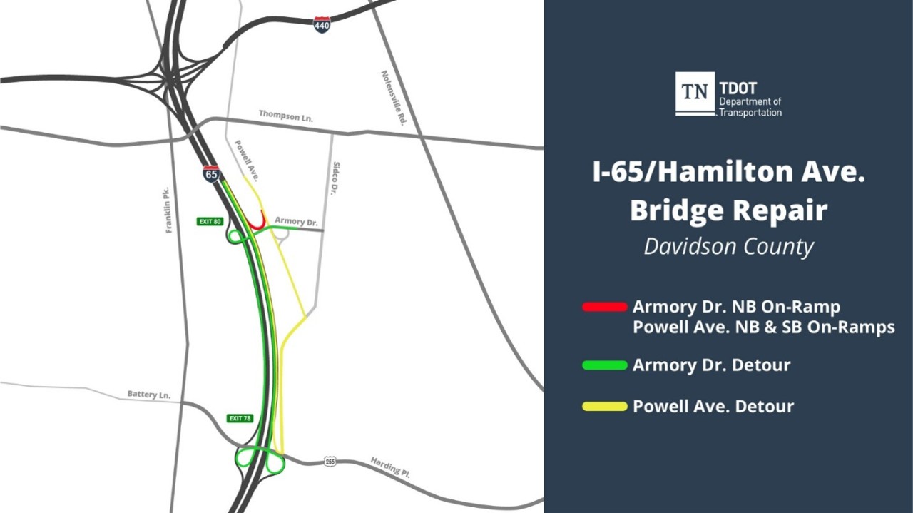 Hamilton Ave Ramp Closures Hamilton Ave Ramp Closures