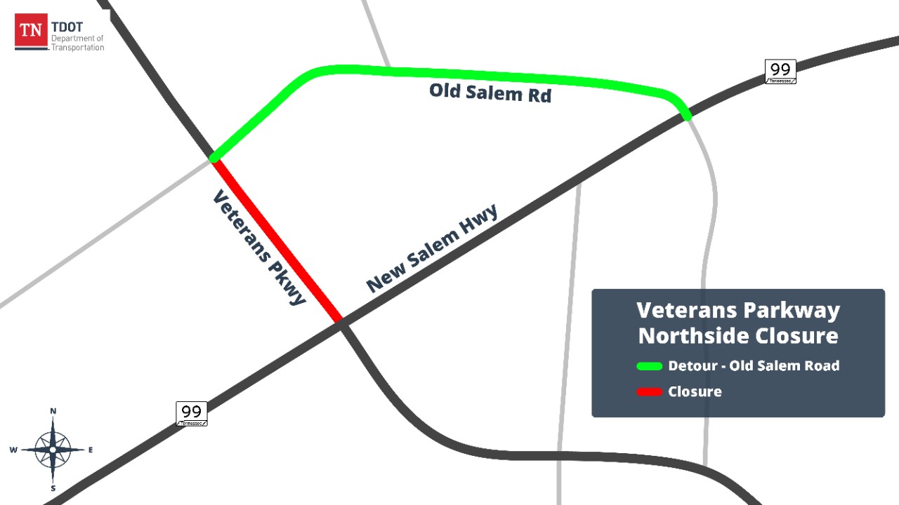 Veterans Parkway Closure-v2 Veterans Parkway Closure-v2