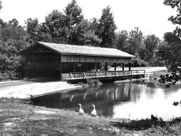 DavyCrockettbridge Bridge at David Crockett State Park