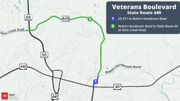 132674.00 - Sevier Co Project Map 132674.00 Project Map