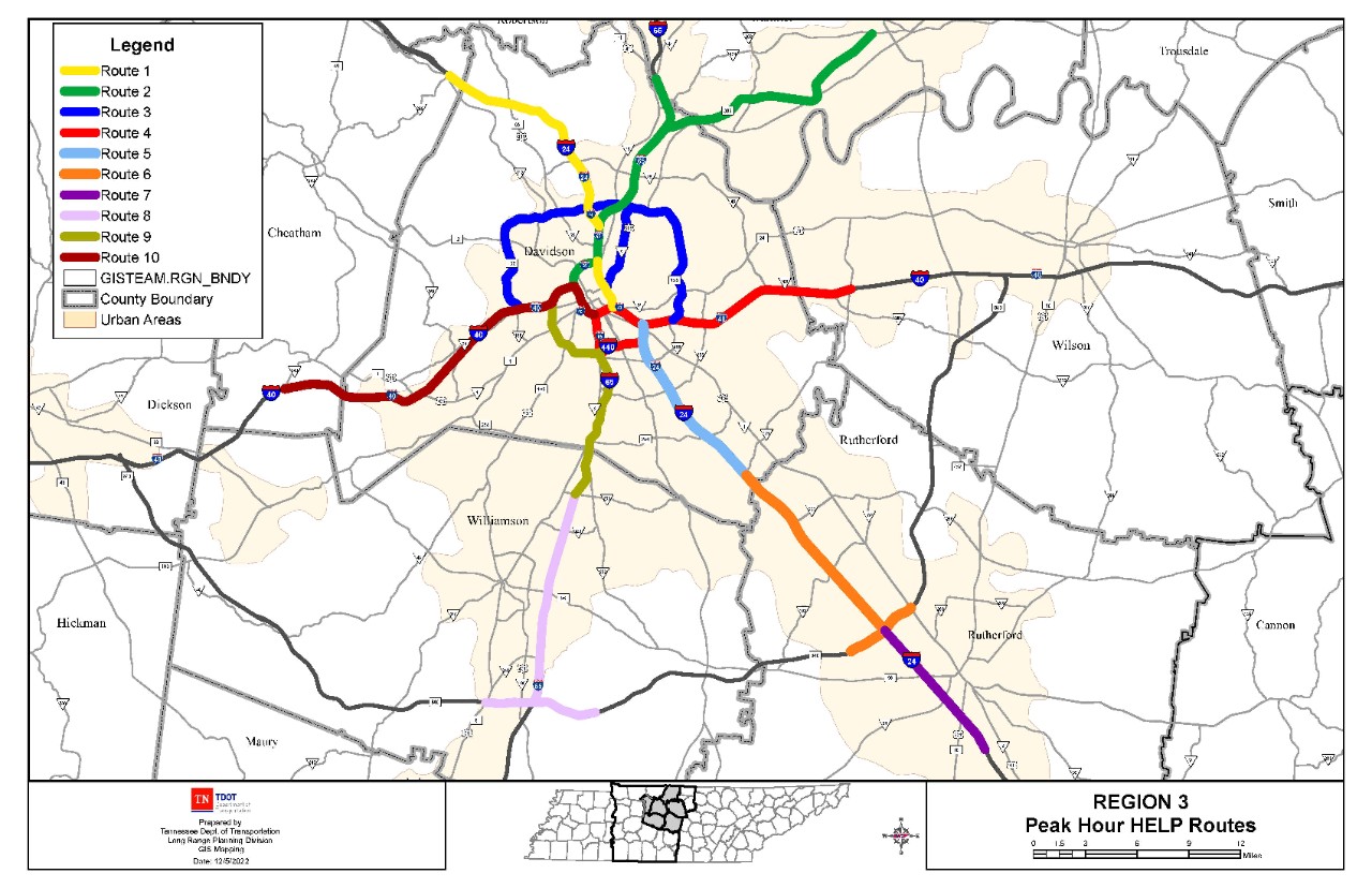 HELP Routes R3 HELP Routes R3