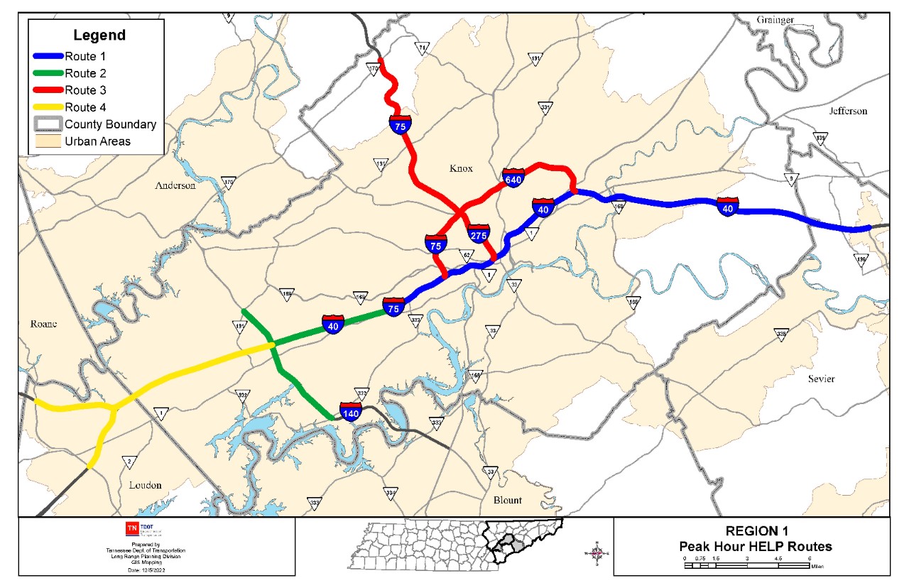 HELP Routes R1