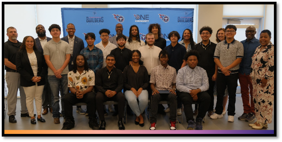 Tennessee Builders Alliance Photo of Titans Construction Training Camp TC2 participants