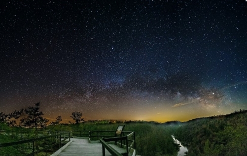 Milky Way above Obed Wild and Scenic River National Park