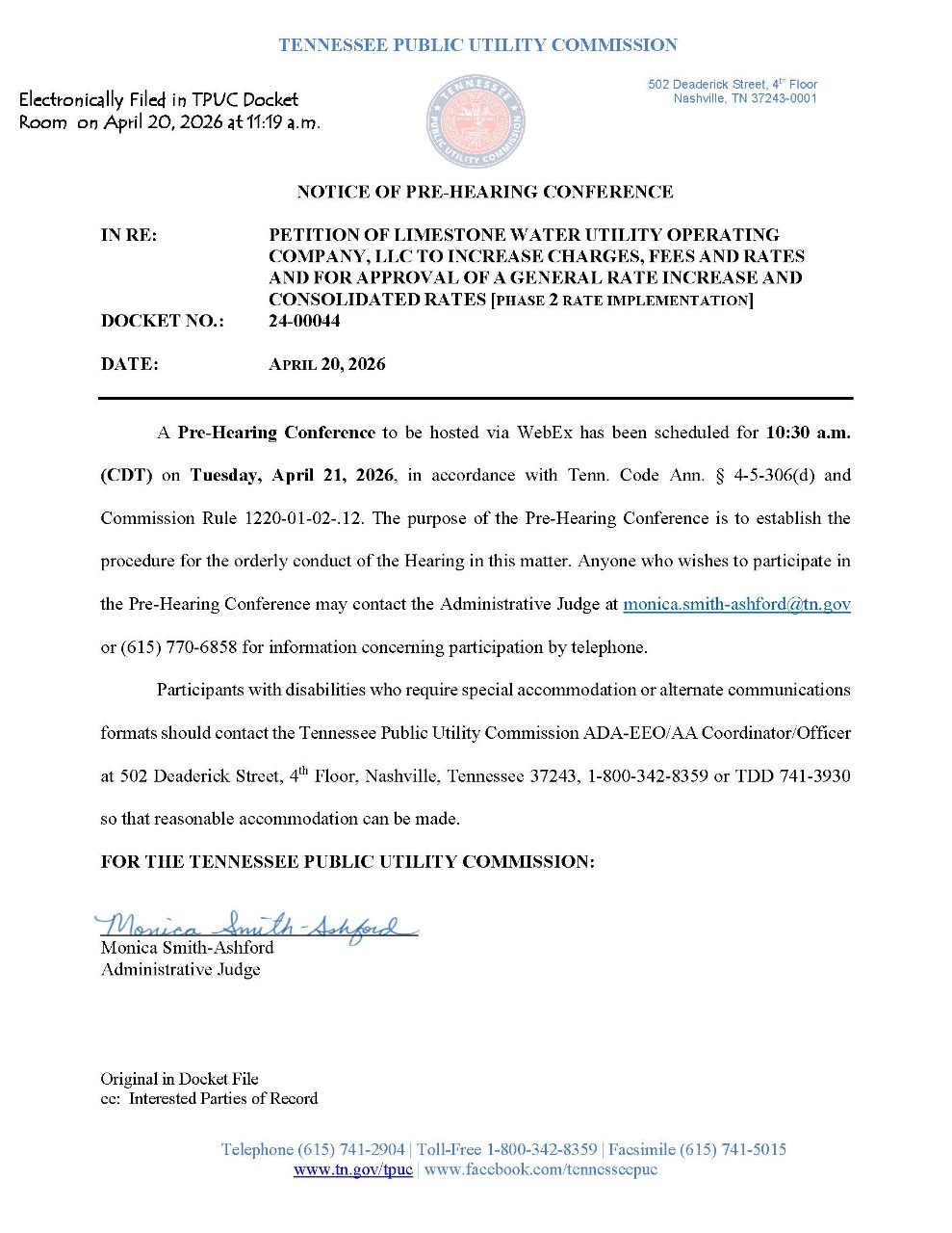 2400044 PHC Notice
