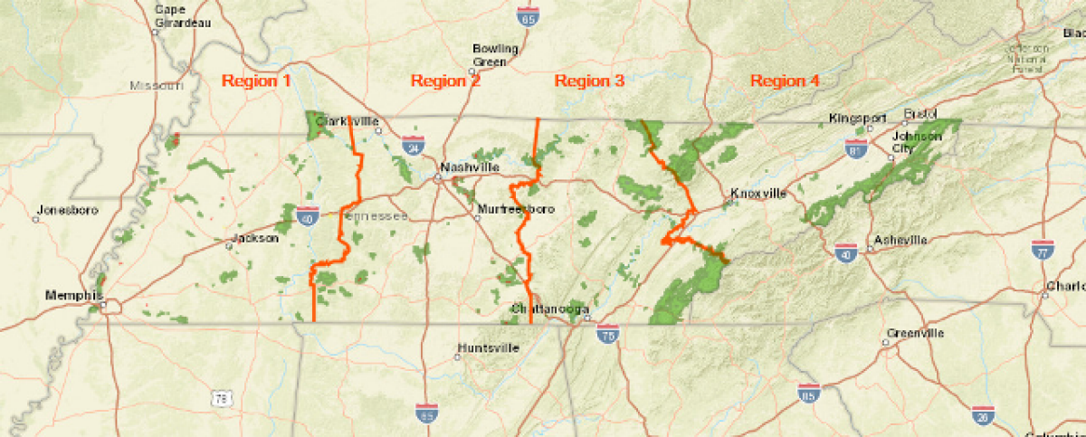 Accessible Boating & Fishing Site Map Image