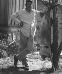 Class B Paddlefish 120 lbs. (h) Center Hill Reservoir-(Bluehole) John T. Johnson March 23, 1982
