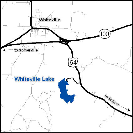 Whiteville Lake Whiteville Lake map