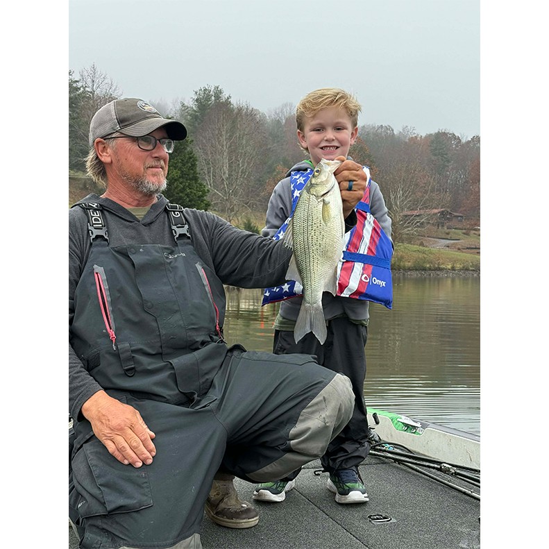 Colter Layne of Gruetli-Laager enjoyed a day on Watts Bar.