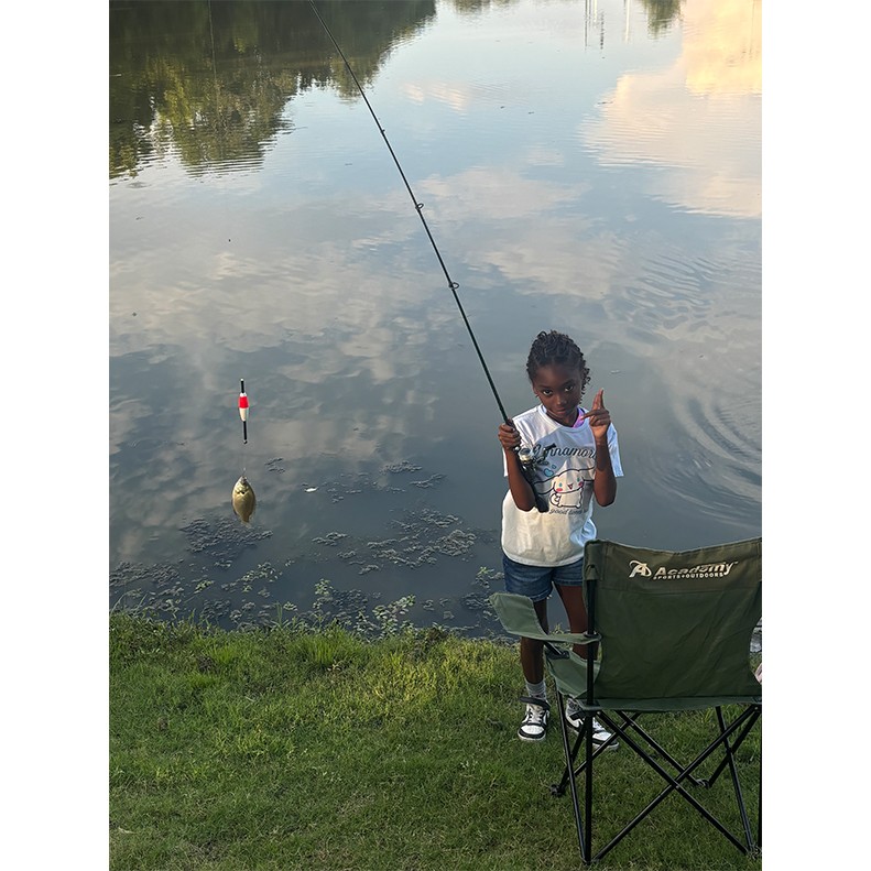 Madison Savage caught a Bluegill on July 9, 2026. Madison Savage caught a Bluegill on July 9, 2026.
