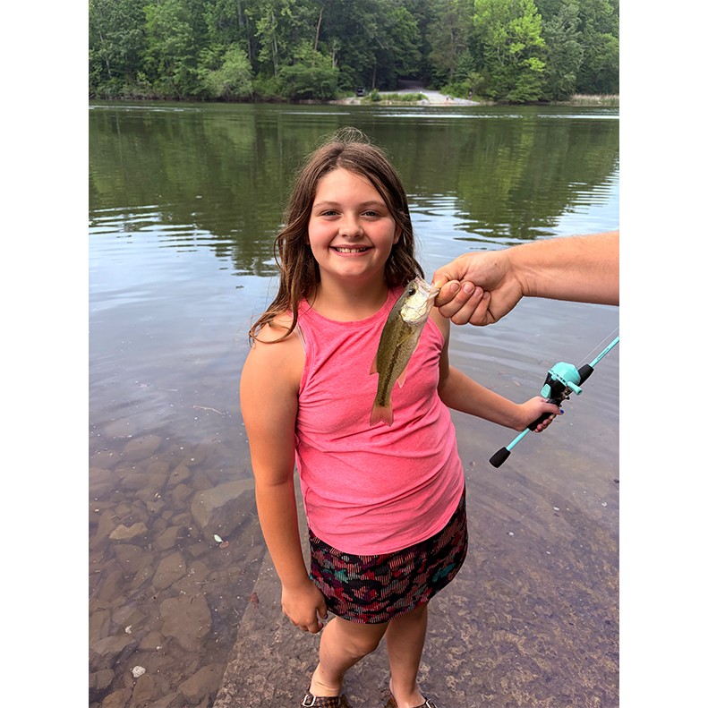 Preslie Newman caught a Smallmouth Bass on May 23, 2026. Preslie Newman caught a Smallmouth Bass on May 23, 2026.