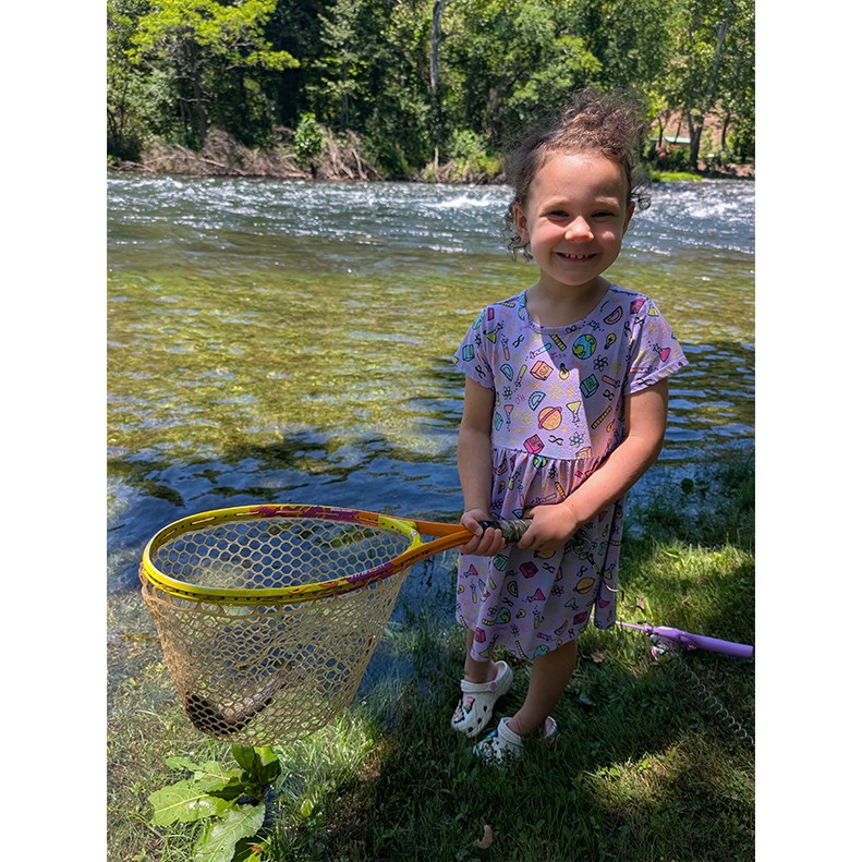 Camille Cline caught a Rainbow Trout on June 4, 2026. Camille Cline caught a Rainbow Trout on June 4, 2026.