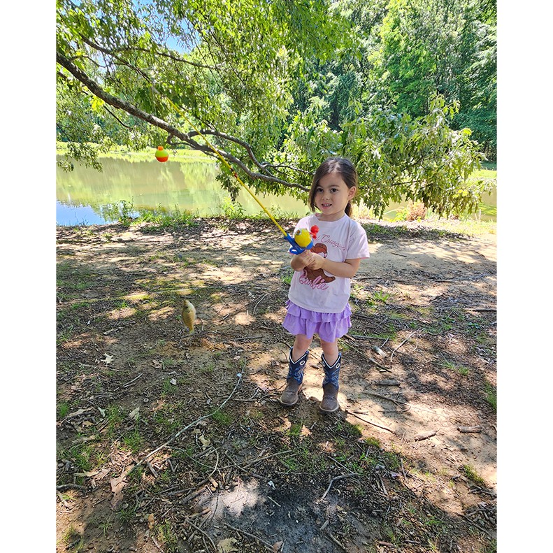 Luna Williams caught a Bluegill on May 09, 2026. Luna Williams shows a Bluegill caught on May 09, 2026.