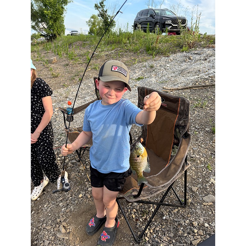 Thomas Gilbert caught a Bluegill on June 21, 2026.