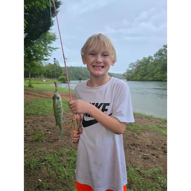 Zayne Newman caught a Bluegill on July 13, 2026. Zayne Newman caught a Bluegill on July 13, 2026.