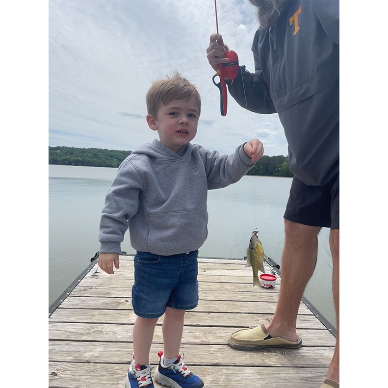 John Preston Daniel caught a Bluegill on May 2, 2026. John Preston Daniel shows a Bluegill caught on May 2, 2026.
