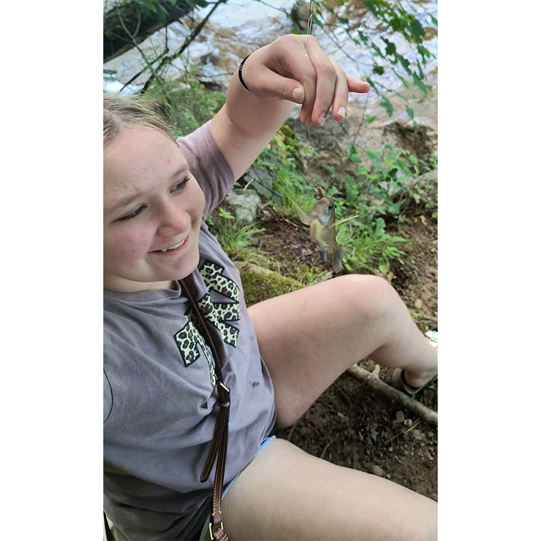 Georgia Berry caught a Bluegill on June 24, 2026. Georgia Berry caught a Bluegill on June 24, 2026.