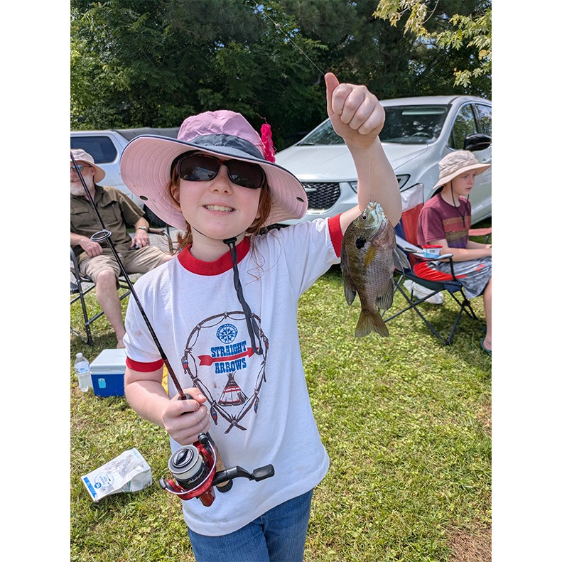 Anna Yost caught a Bluegill on June 6, 2026. Anna Yost caught a Bluegill on June 6, 2026.