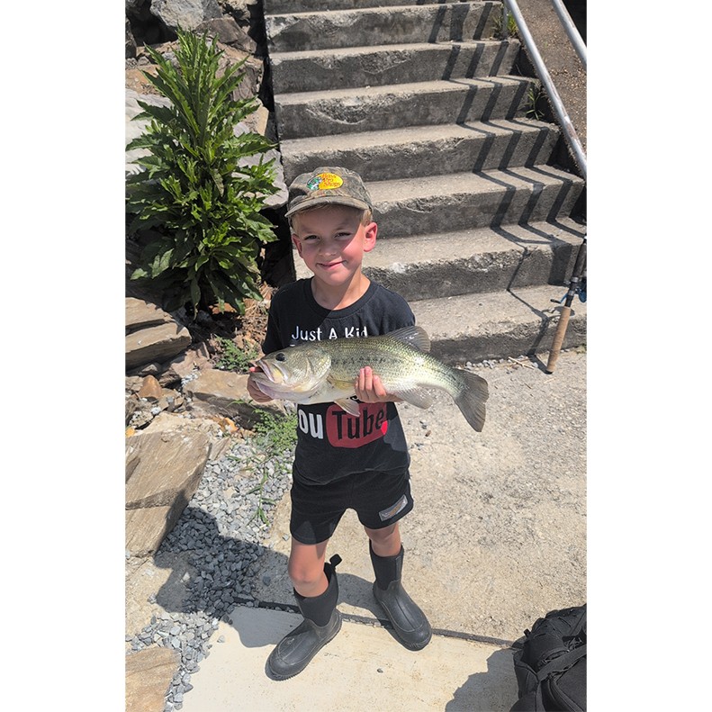 Greyson Martin caught a Largemouth Bass on August 2, 2026.