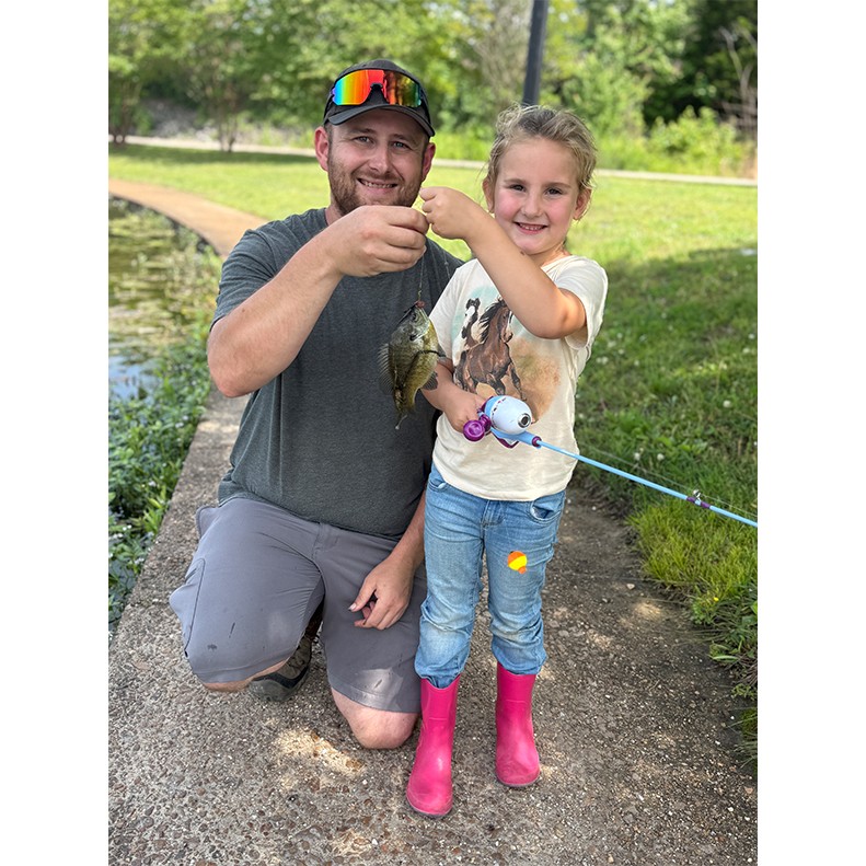 Raelynn Brazil caught a Bluegill on May 27, 2026. Raelynn Brazil caught a Bluegill on May 27, 2026.