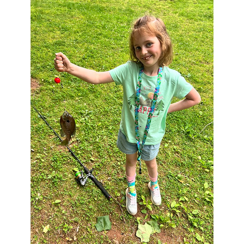 Ellie Moir caught a Bluegill on May 11, 2024. Ellie Moir caught a Bluegill on May 11, 2024.