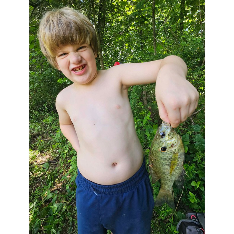 Cooper Woodard caught a Bluegill on June 14, 2026. Cooper Woodard caught a Bluegill on June 14, 2026.