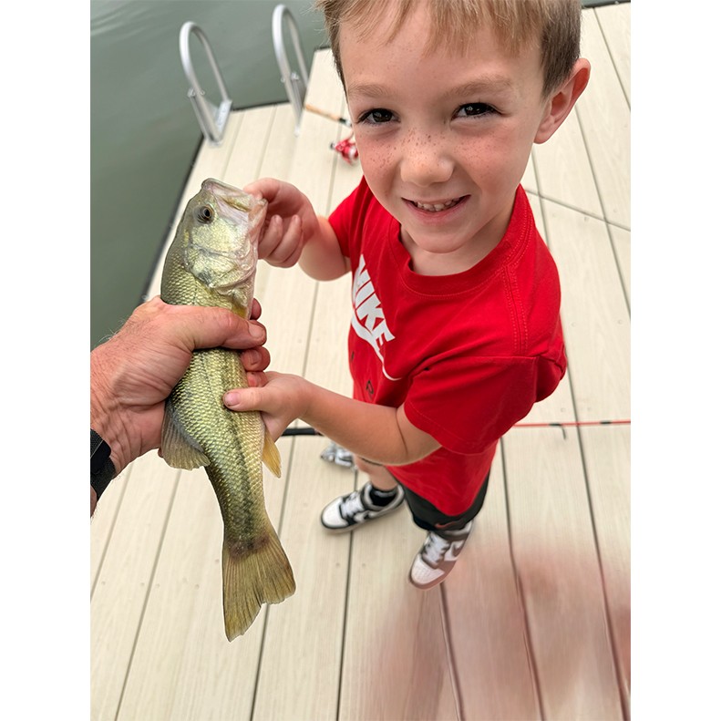 Karson Gentry caught a Largemouth Bass on May 24, 2026. Karson Gentry caught a Largemouth Bass on May 24, 2026.