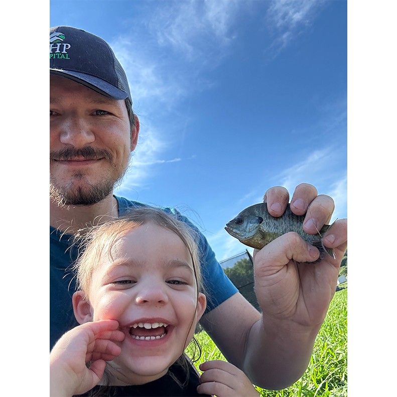 Mazie Thompson caught a Bluegill on June 6, 2026. Mazie Thompson caught a Bluegill on June 6, 2026.