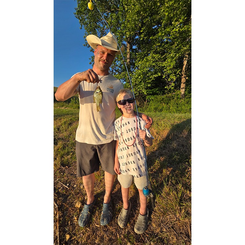 Hunter Valley Stevens caught a Bluegill on May 17, 2026. Hunter Valley Stevens shows a Bluegill caught on May 17, 2026.
