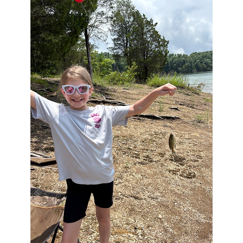 Heaven Gilbert caught a Bluegill on July 24, 2026. Heaven Gilbert caught a Bluegill on July 24, 2026.